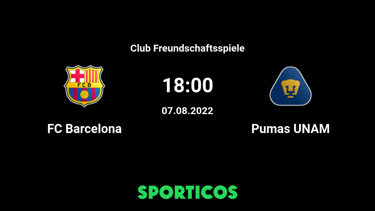 ▶️ Barcelona vs Unam Pumas