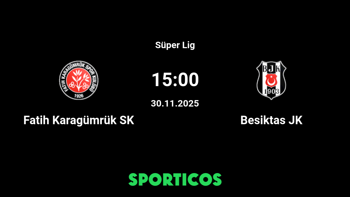 Fatih Karagumruk Vs Besiktas Live Stream Prognose Vorhersage