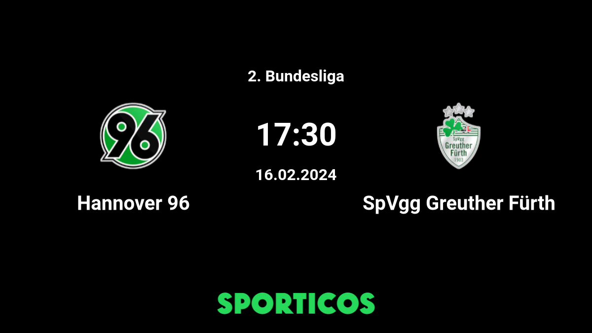 ▶️ Greuther Furth vs Hannover 96