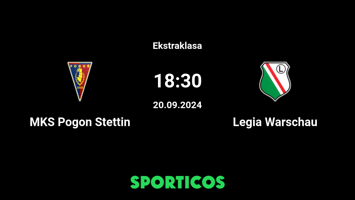 ▶️ Legia Warsaw vs Pogon Szczecin - Live stream, Prognose & Vorhersage, H2H  - 2 März 2024