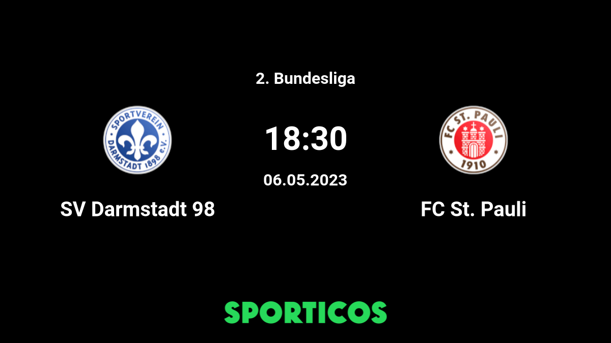 ▶️ Darmstadt vs St Pauli