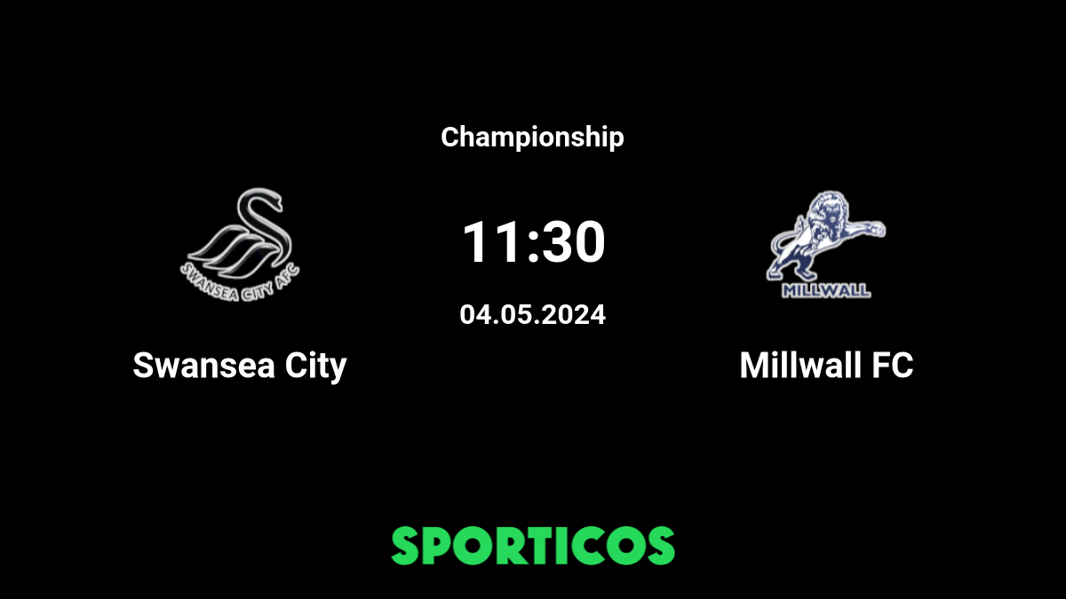 Palpite, Prognóstico e Odds para Swansea City x Millwall – 15/09
