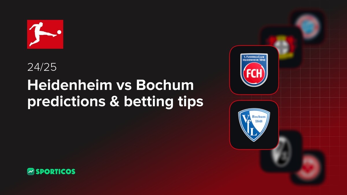 Heidenheim vs Bochum match prediction