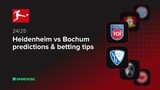 Heidenheim vs Bochum predictions & betting tips