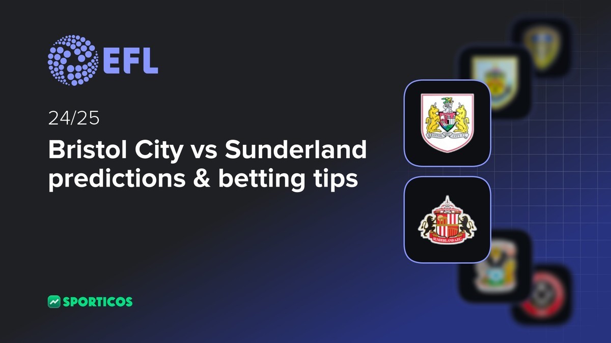 Bristol City vs Sunderland match prediction