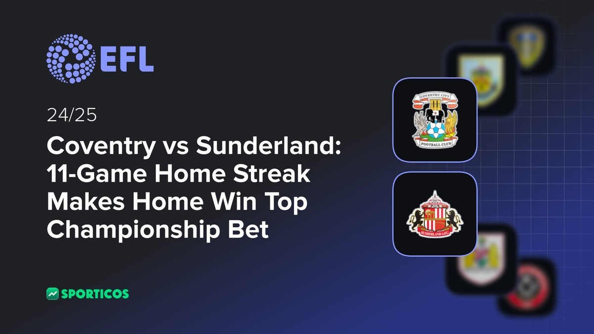 Coventry vs Sunderland match prediction