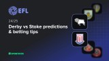 Derby vs Stoke predictions & betting tips
