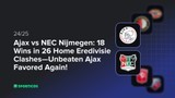 Ajax vs NEC Nijmegen: 18 Wins in 26 Home Eredivisie Clashes—Unbeaten Ajax Favored Again!