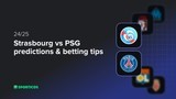 Strasbourg vs PSG predictions & betting tips