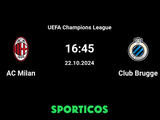 Watch AC Milan vs Club Brugge Live: Channel, Time, and How to Follow the Match