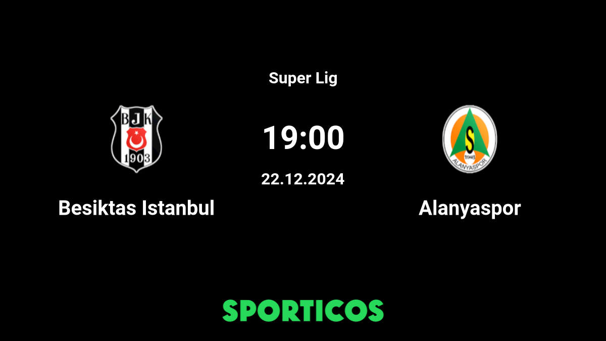 Beşiktaş vs İstanbulspor live score, H2H and lineups