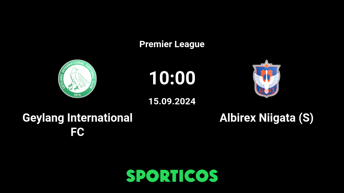 Albirex niigata fc geylang international 2025 fc h2h