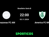 Amazonas FC AM vs America FC MG: Match Time, Channel Info, and How to Watch Live on TV and Online