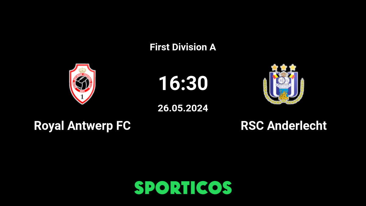 Palpite: Royal Antwerp FC vs RSC Anderlecht 17/12