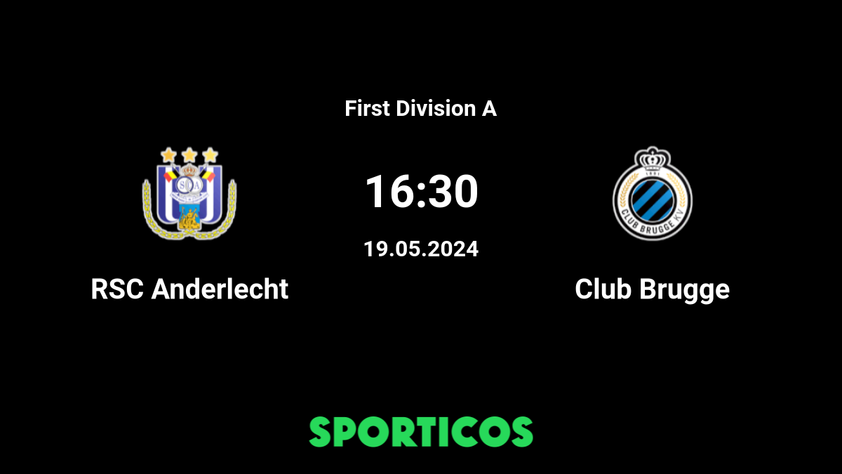 ▶️ Club Brugge vs Anderlecht Live Stream & on TV, Prediction, H2H