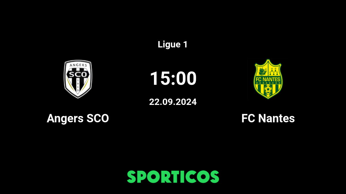 ▶️ Nantes vs Angers Live Stream & Prediction, H2H