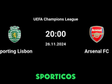 Watch Sporting Lisbon vs Arsenal FC Live: TV Channel, Time, and Streaming Options