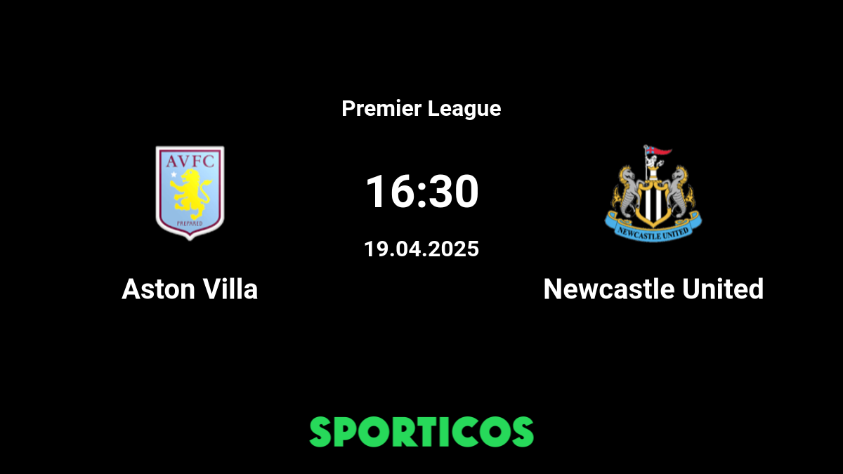 Aston Villa vs Newcastle Live Stream on TV Prediction H2H