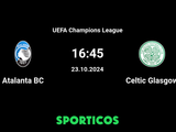 How to Watch Atalanta BC vs Celtic Glasgow Live: TV Channel, Time, and Online Streaming