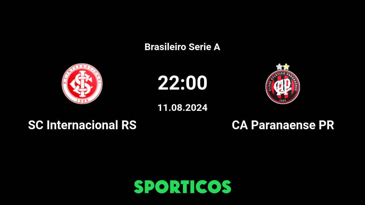 Brasileirão Serie A 2022/23: Internacional vs Paranaense - data viz, stats  and insights