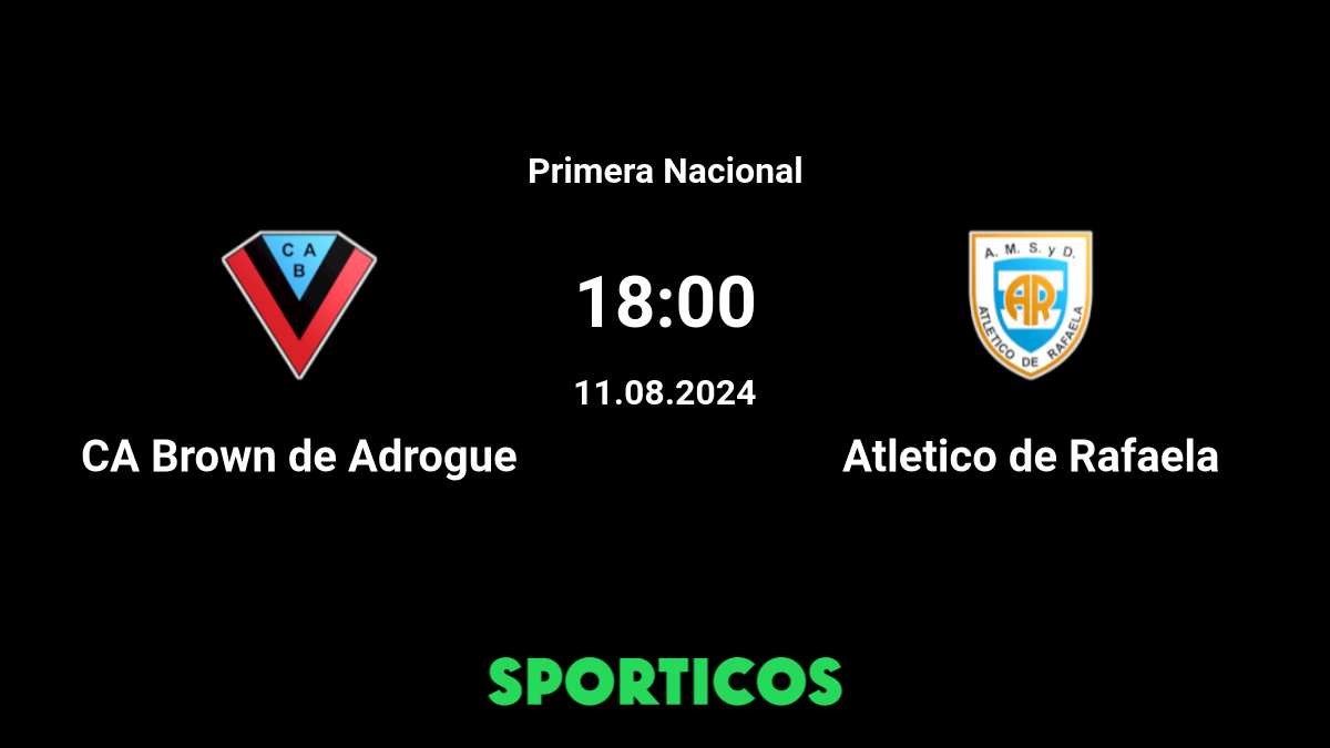 Atletico Rafaela vs CA Brown de Adrogue Prediction, Odds & Betting