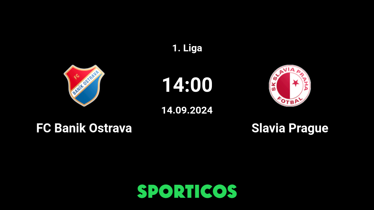 Prognóstico Slavia Praga Baník Ostrava