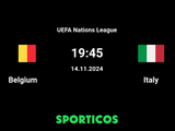 Belgium vs Italy Live: Match Time, Channel, and Streaming Options