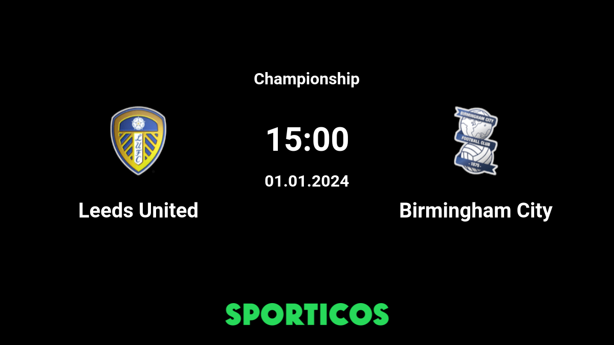 Birmingham city leeds 2025 h2h