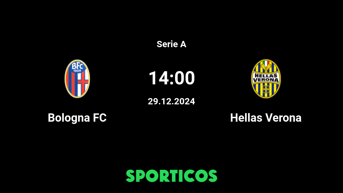 Bologna x Hellas Verona Estatísticas Confronto Direto