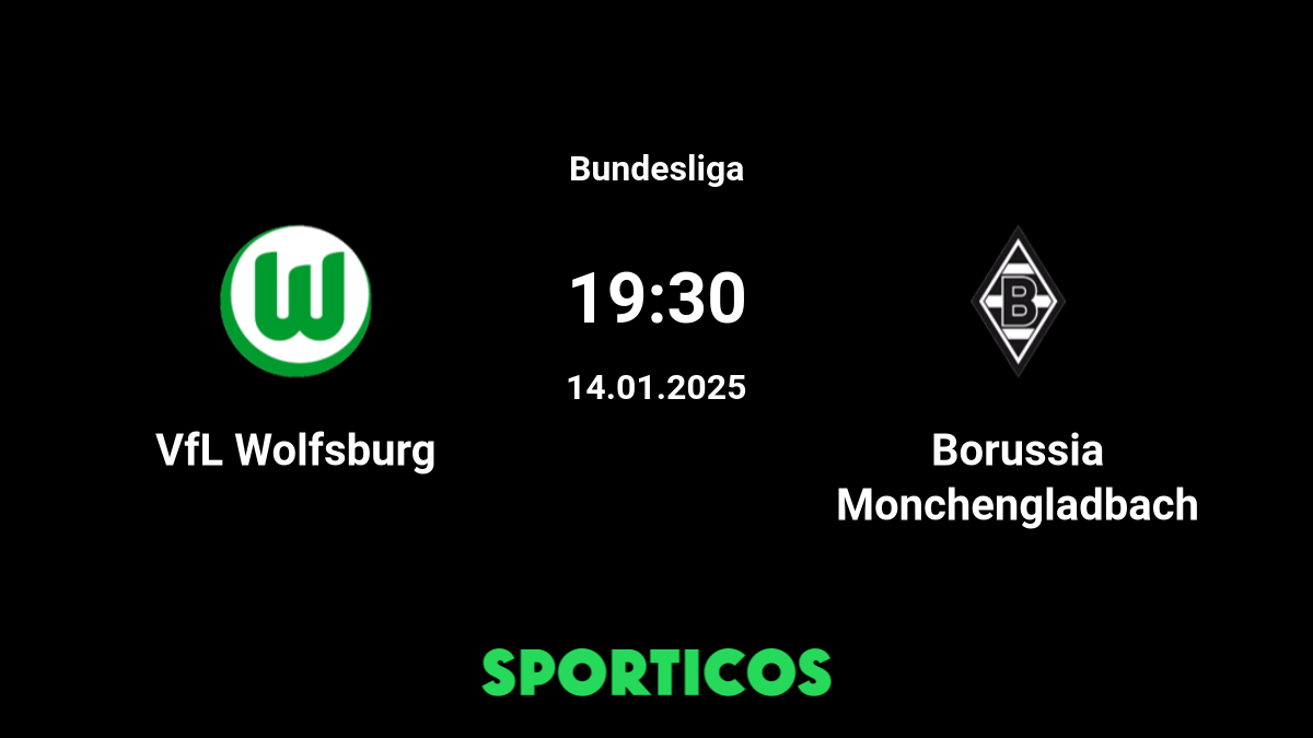 Borussia mönchengladbach vs 2025 vfl wolfsburg h2h