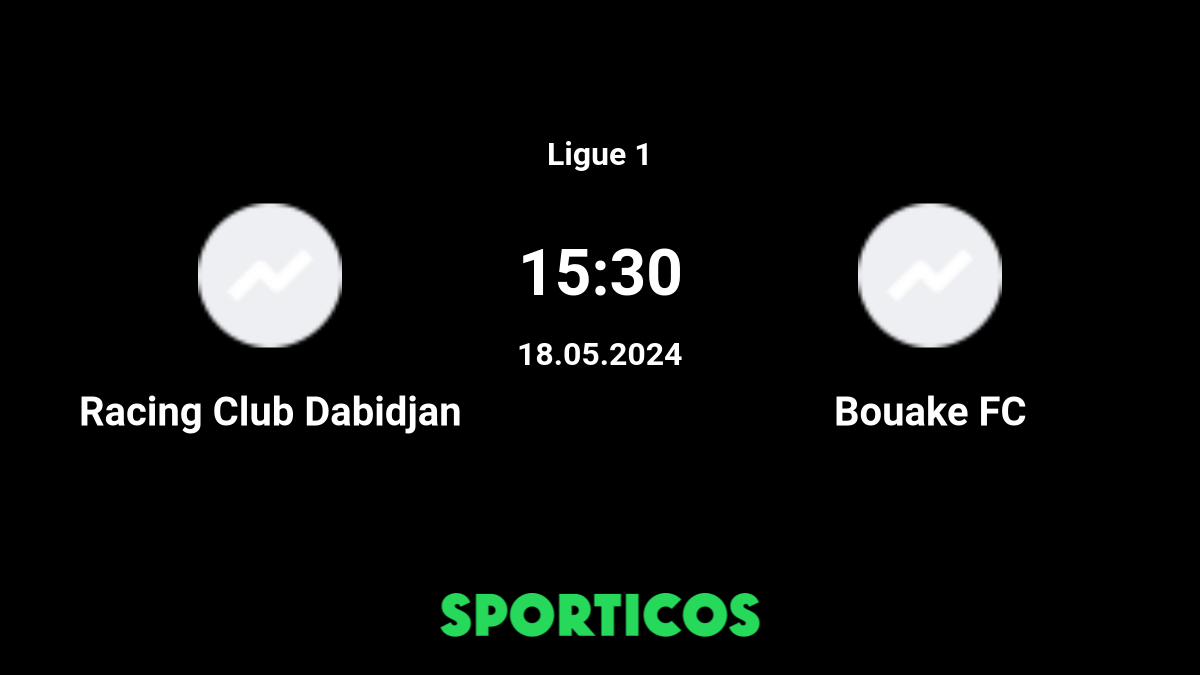 Bouake x Racing Club Dabidjan h2h - Bouake x Racing Club Dabidjan head to  head results