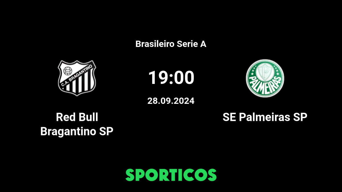 Prognóstico Palmeiras Bragantino-Sp - Brasileirão - Série A - 13/05/23