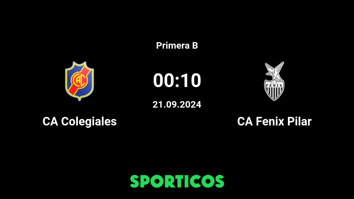 Club Atletico Fenix vs CA Colegiales: Punteggi live, Stream e risultati  Testa a Testa 10/9/2023. Anteprima match Club Atletico Fenix vs CA  Colegiales, squadra,ora d'inizio.