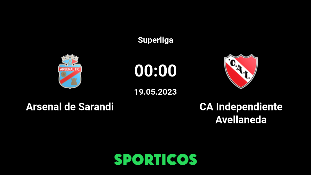 Arsenal de Sarandí Reserve - CA Independiente Reserve placar ao vivo, H2H e  escalações