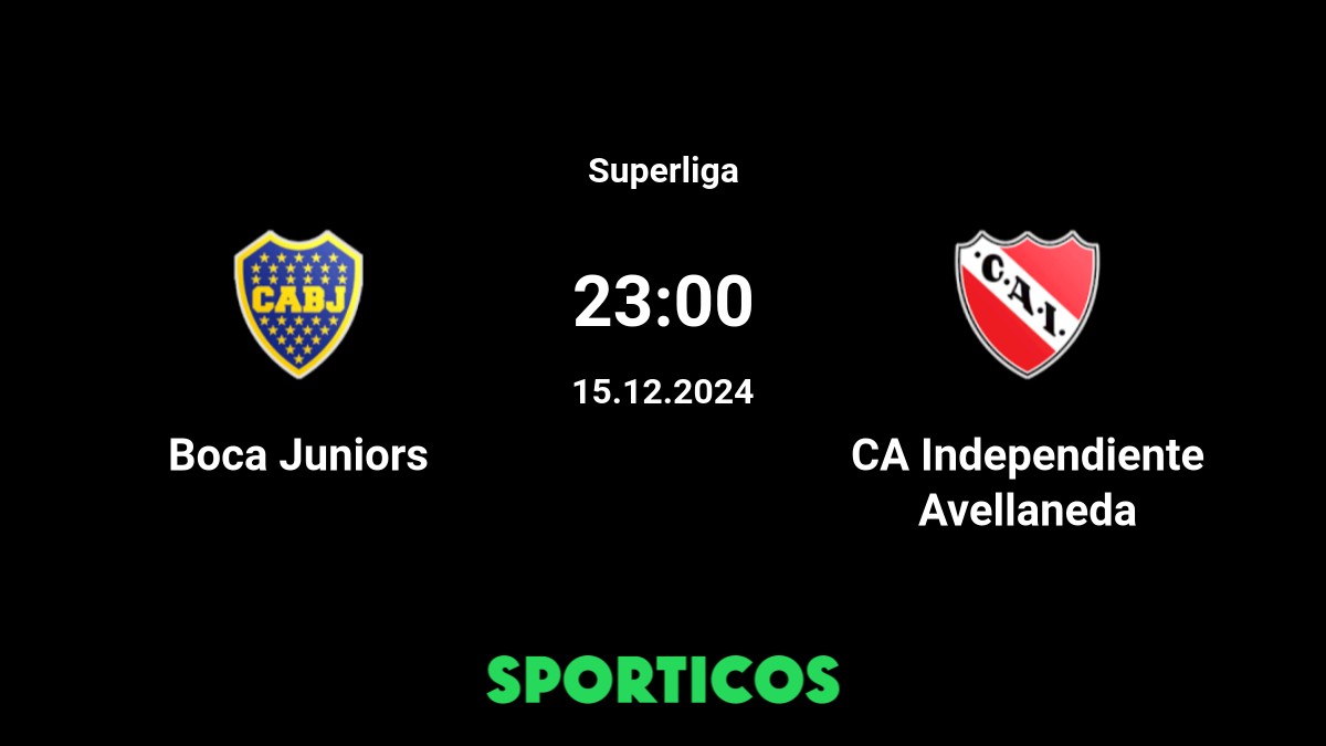 Boca juniors 2025 vs independiente h2h