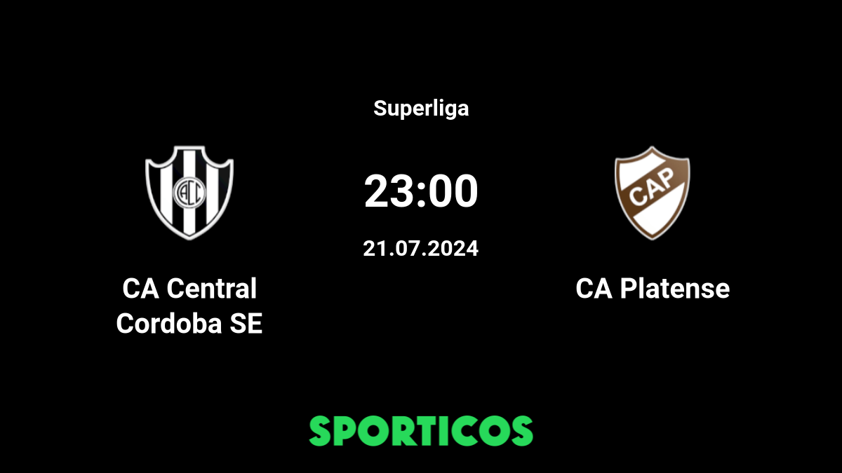 ▶️ CA Platense vs Central Cordoba Live Stream & on TV, Prediction, H2H