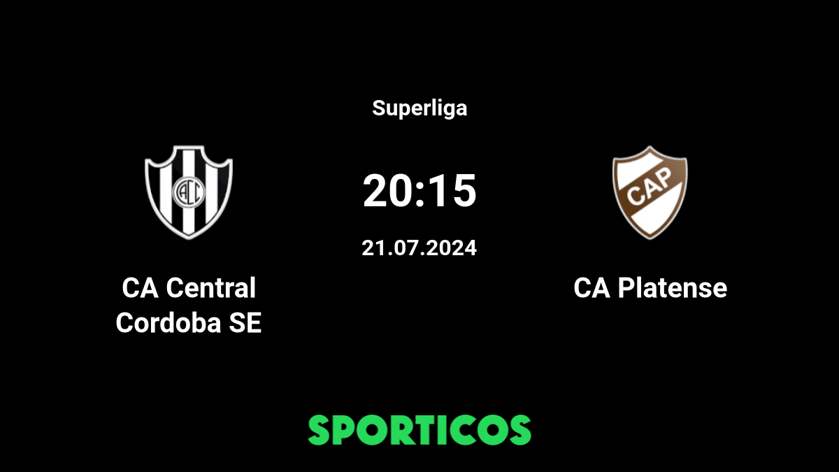 ▶️ CA Platense vs Central Cordoba Live Stream & on TV, Prediction, H2H