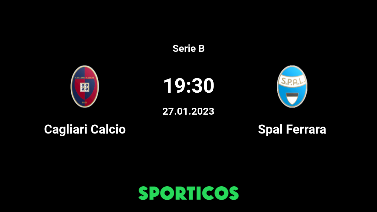 Cagliari vs SPAL H2H 27 jan 2023 Head to Head stats prediction