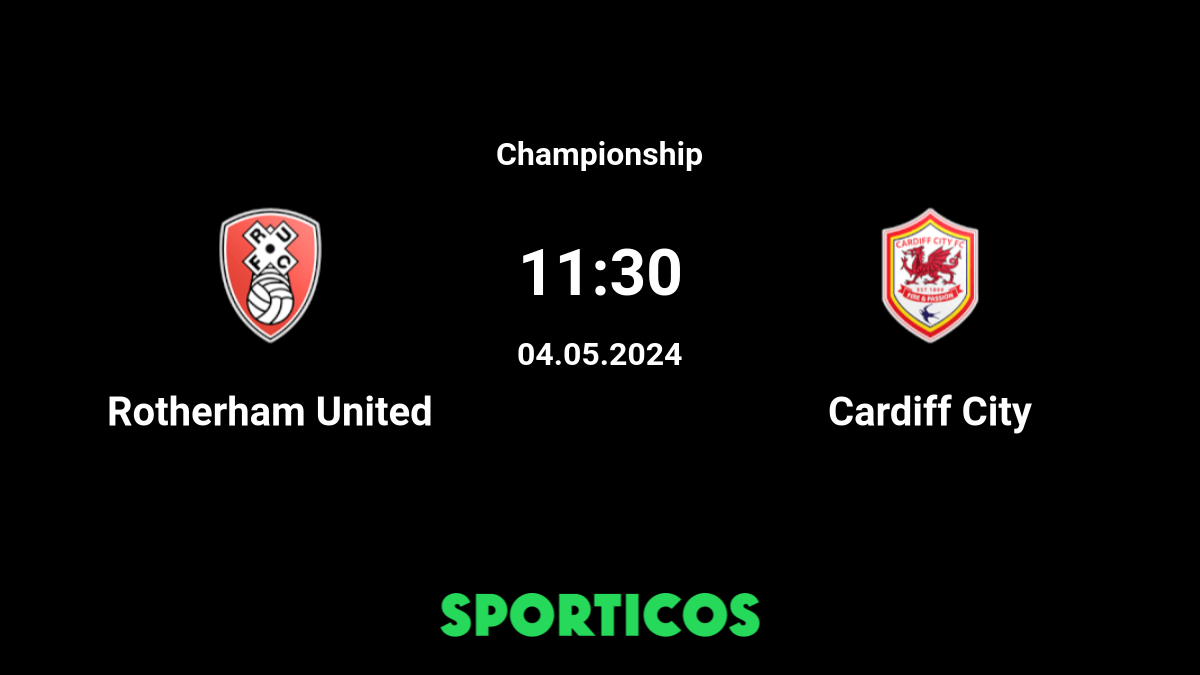 Prognóstico Rotherham United Cardiff City