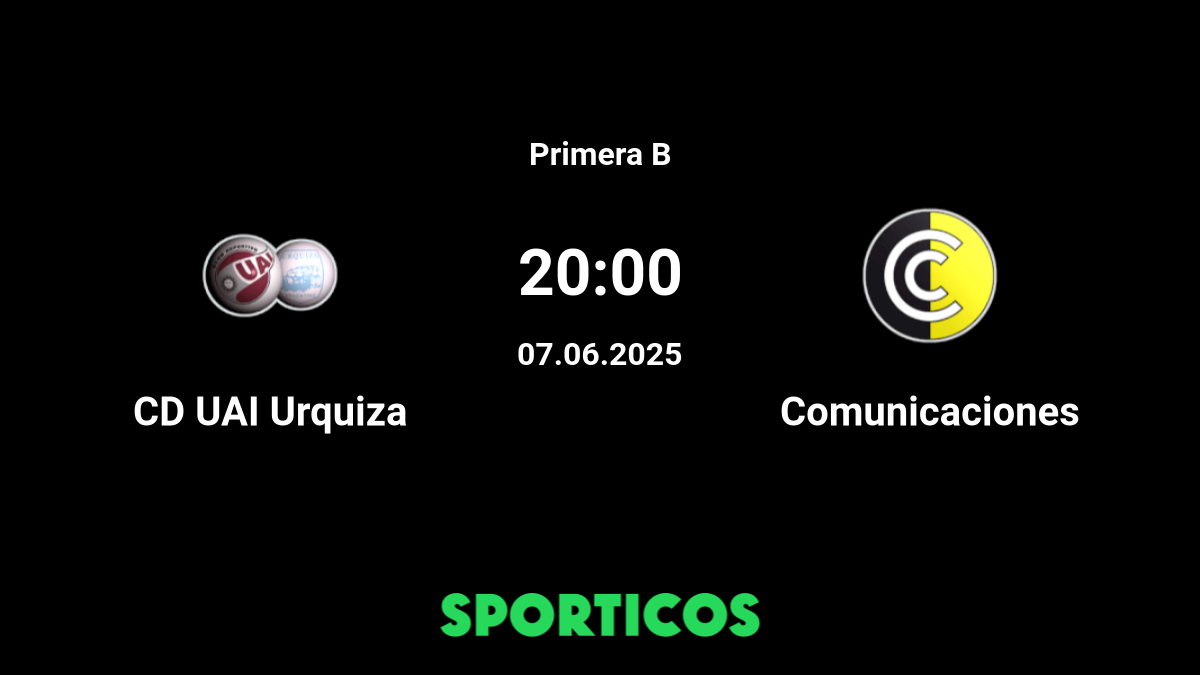 UAI Urquiza 1-1 Comunicaciones, Primera División B