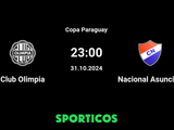 Where and How to Watch Club Olimpia vs Nacional Asuncion Live: Channel, Time, and Streaming