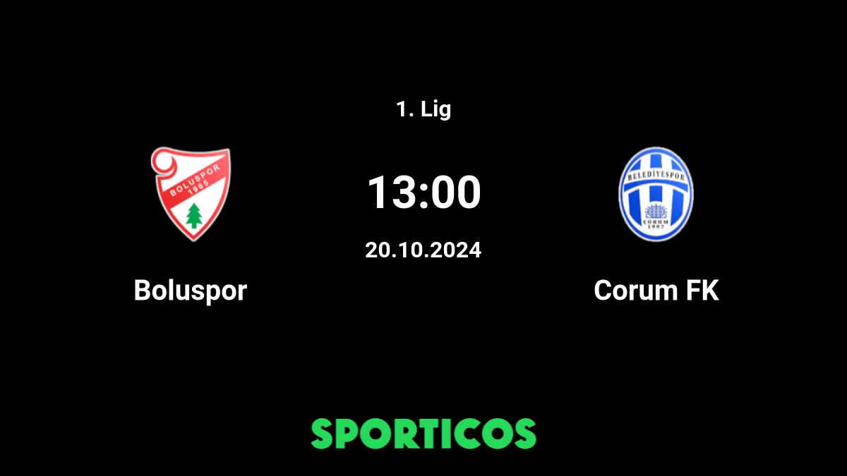 Boluspor vs Corum Belediyespor Live Stream on TV