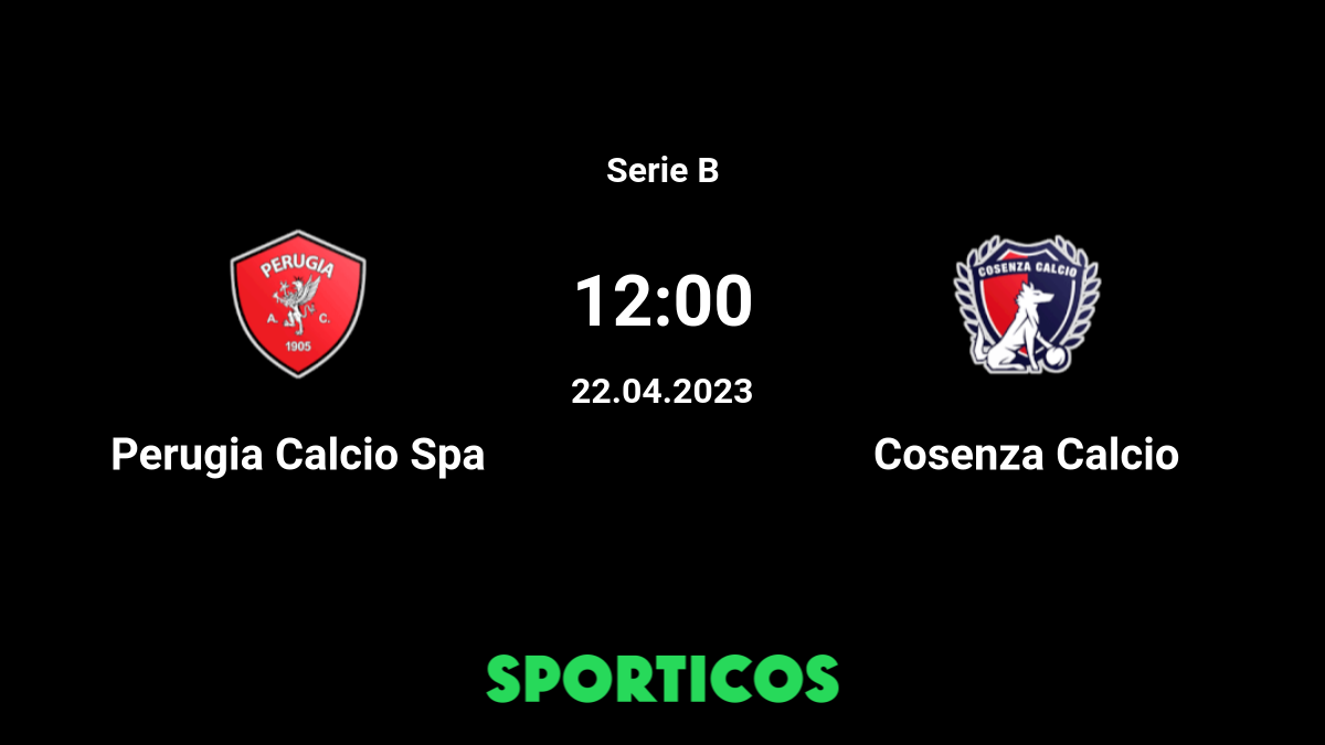 Perugia vs Cosenza Live Stream on TV Prediction H2H 22