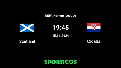 Scotland vs Croatia: Schedule, TV Channel, and How to Watch via Live Stream