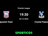 Ipswich Town vs Crystal Palace Start Time and Channel: How to Watch the Match Live on TV and Online