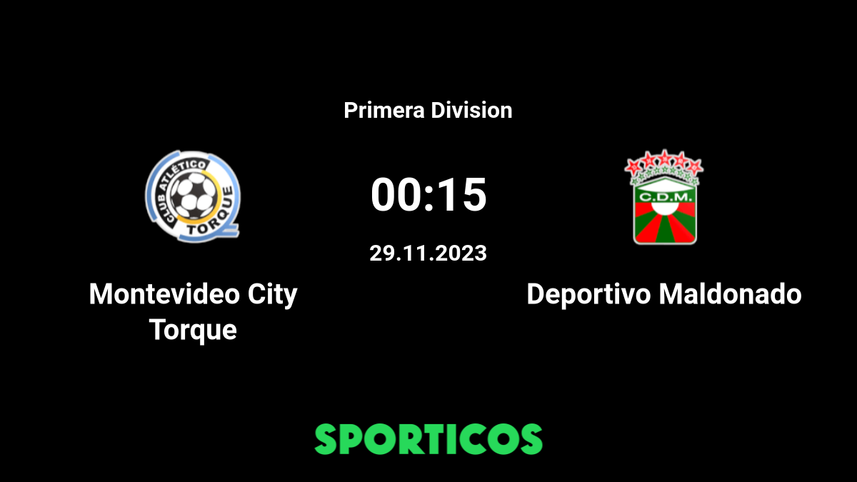 Montevideo City Torque - Deportivo Maldonado Head to Head Statistics Games,  Soccer Results - Soccer Database Wettpoint