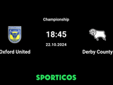 Live Stream of Oxford United vs Derby County: What Time and Channel to Watch