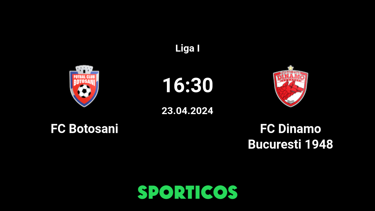 Botosani Liveergebnisse, Resultate, Spielpaarungen, Botosani - Dinamo  Bukarest live