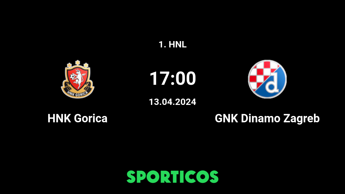HNK Gorica vs HNK Rijeka live score, H2H and lineups