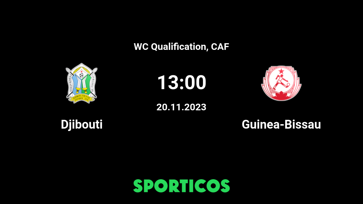 Djibouti v Guinea-Bissau, CAF Qualifiers First Round